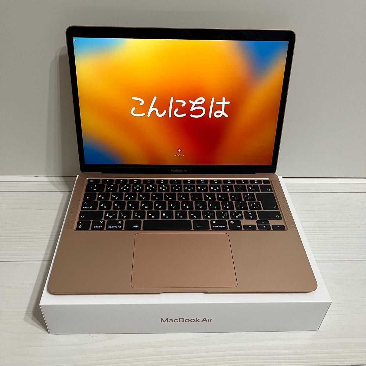 MacBook Air 2020 ピンクゴールド M1 256GB 箱 充電ケーブル付｜Yahoo