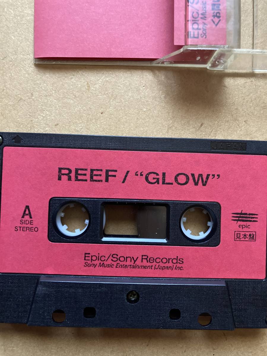プロモ カセットテープ REEF / GLOW epic sony ESCA-6579 PROMO _画像4