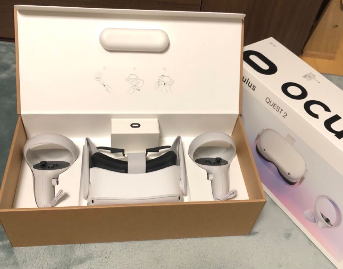 Oculus Quest 2 Meta Quest 2 64GB テレビ、映像機器 ホームシアター