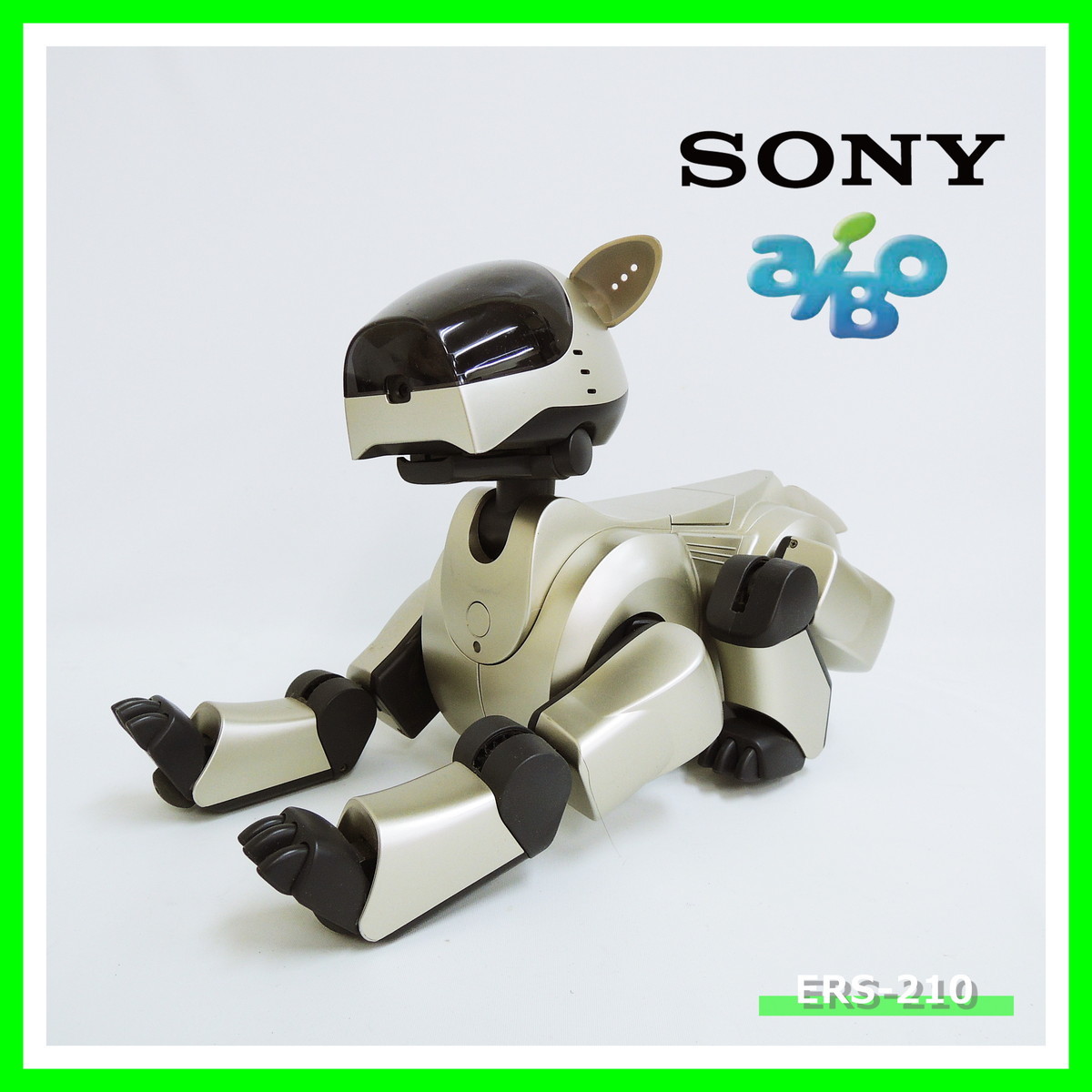 ソニー ERS-210 アイボ エンターテイメントロボット ライフ 日本語版 AW01 付き SONY AIBO ENTERTAINMENT ROBOT ジャンク扱い (4)_画像1