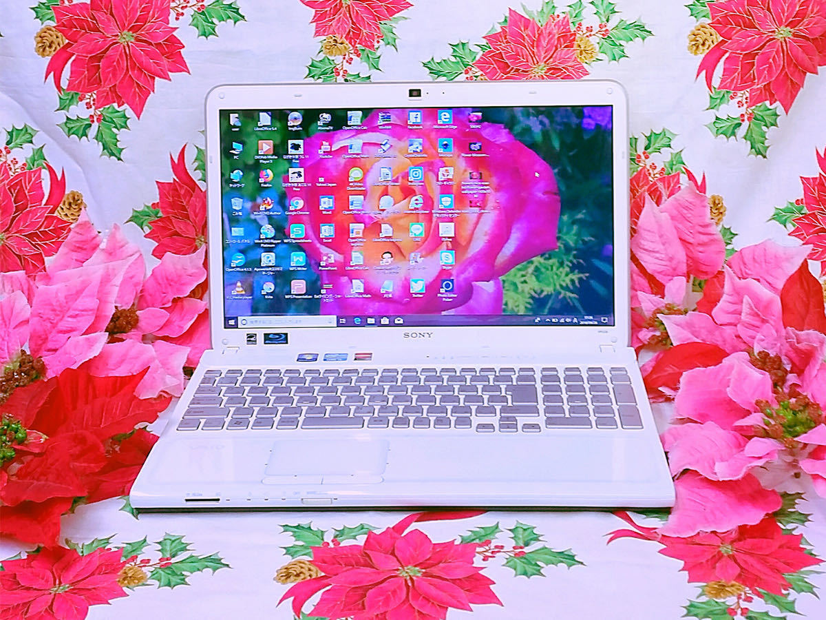 新型Win11搭載/2世代爆速Core-i7/ホワイト色NEC/DVD焼き-