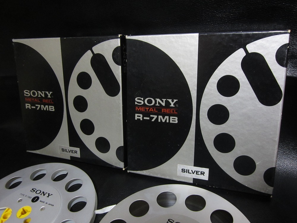 お気にいる】 SONY SONY オープンリールテープ5本 METAL REEL レビュー