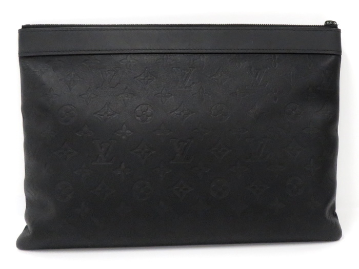 LOUIS VUITTON ポシェット ディスカバリー クラッチバッグ ブラック