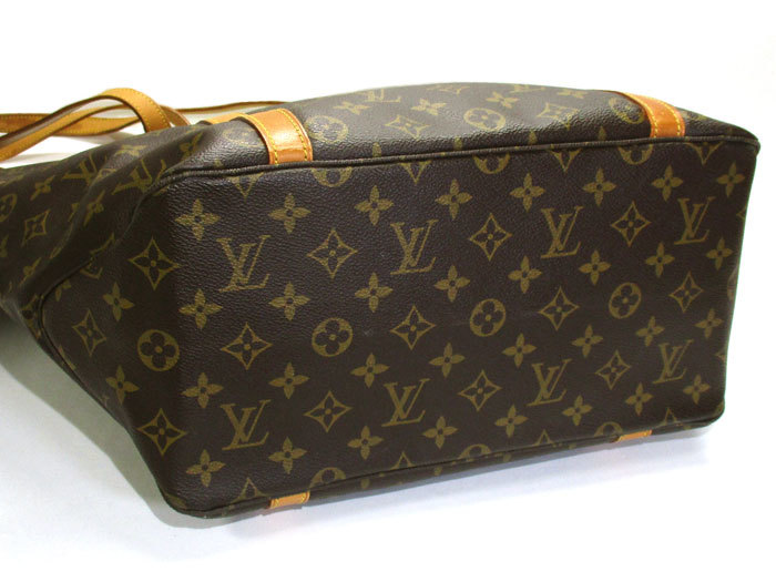 【中古】LOUIS VUITTON サック ショッピング 旧型 ショルダーバッグ トートバッグ モノグラム M51108_画像3