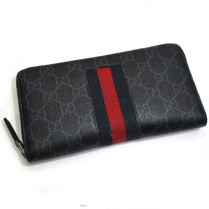2022年ファッション福袋 【中古】GUCCI ラウンドファスナー長財布