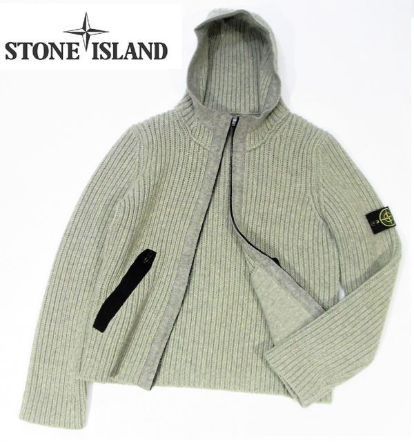 ☆アーカイブ☆ヴィンテージ stone island ニットパーカー eva.gov.co