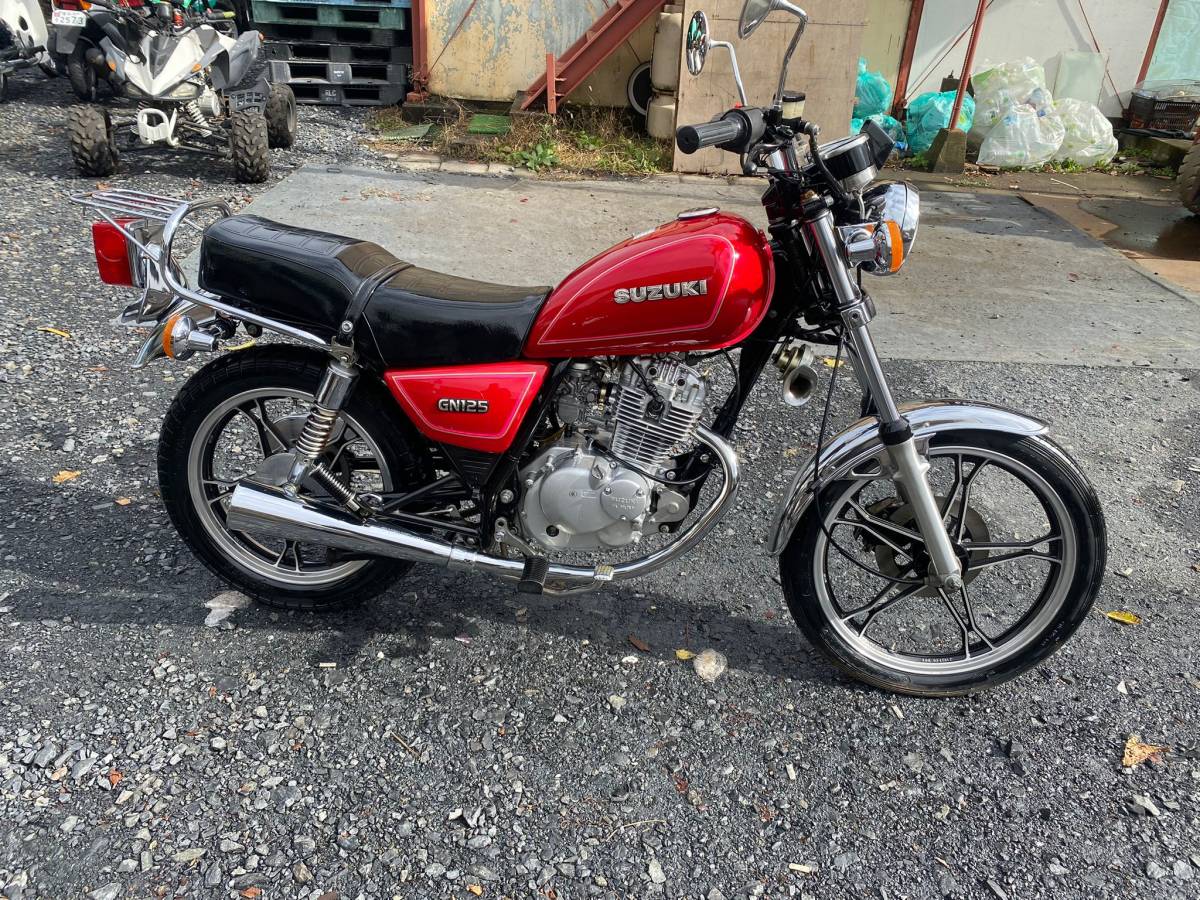 SUZUKI GN125 スズキ www.en.bwm.pk.edu.pl