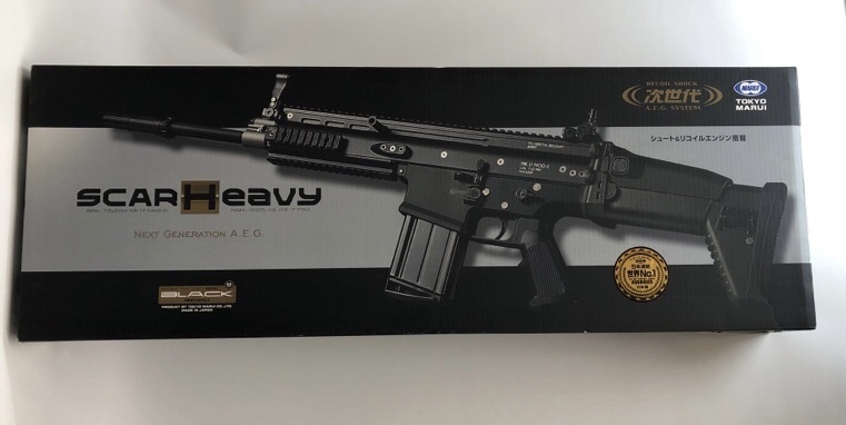 てです 【中古】18歳以上 東京マルイ No.17 SCAR-H ブラック 18歳以上