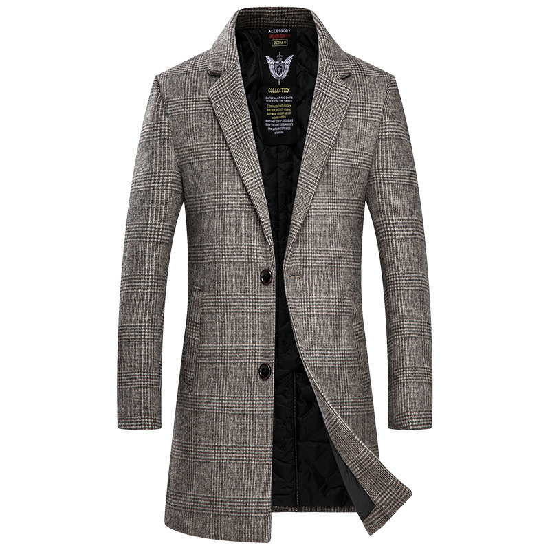 ◆新品◆高品質メンズ ダッフルコート ウール ビジネス ジャケット紳士服 ロングコート XXLサイズ