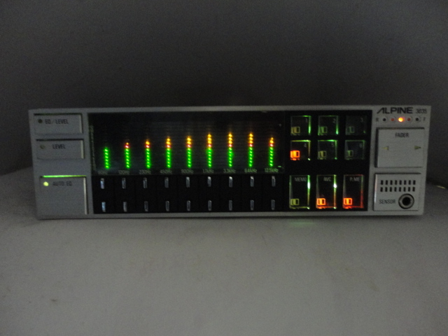 ALPINE アルパイン イコライザー-