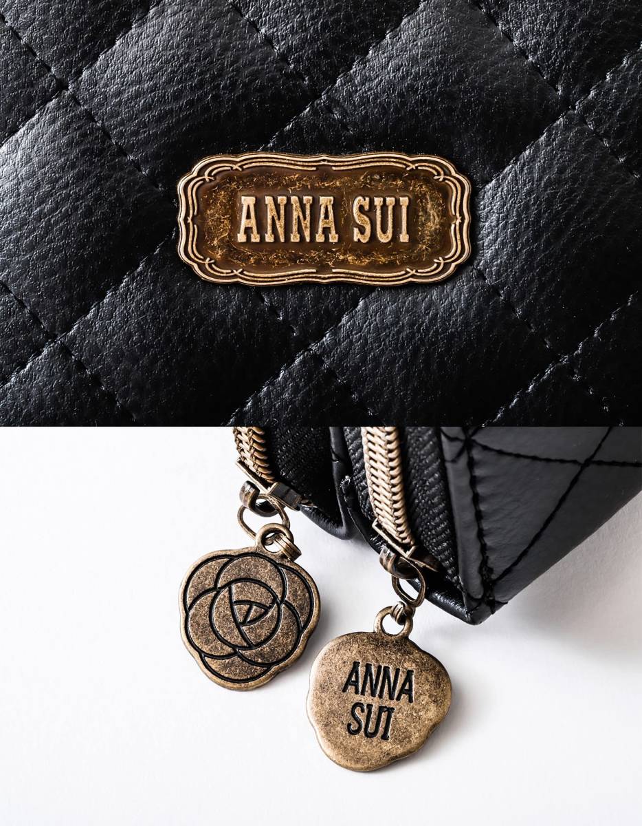  remainder 1/ANNA SUI COLLECTION BOOK.... type smartphone pouch smartphone shoulder bag . purse Anna Sui appendix limitation charm multi case 