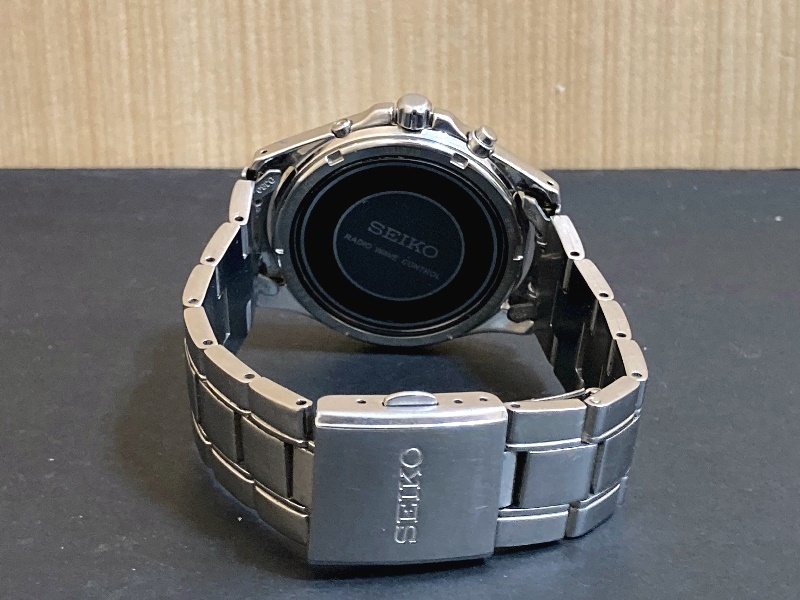 ☆〇　SEIKO(セイコー) 腕時計 SPIRIT(スピリット) 7B24-0AA0 メンズ 黒　ソーラー　腕時計　稼働確認済み　管HRAR_画像5