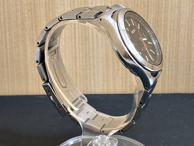 ☆〇　SEIKO(セイコー) 腕時計 SPIRIT(スピリット) 7B24-0AA0 メンズ 黒　ソーラー　腕時計　稼働確認済み　管HRAR_画像3
