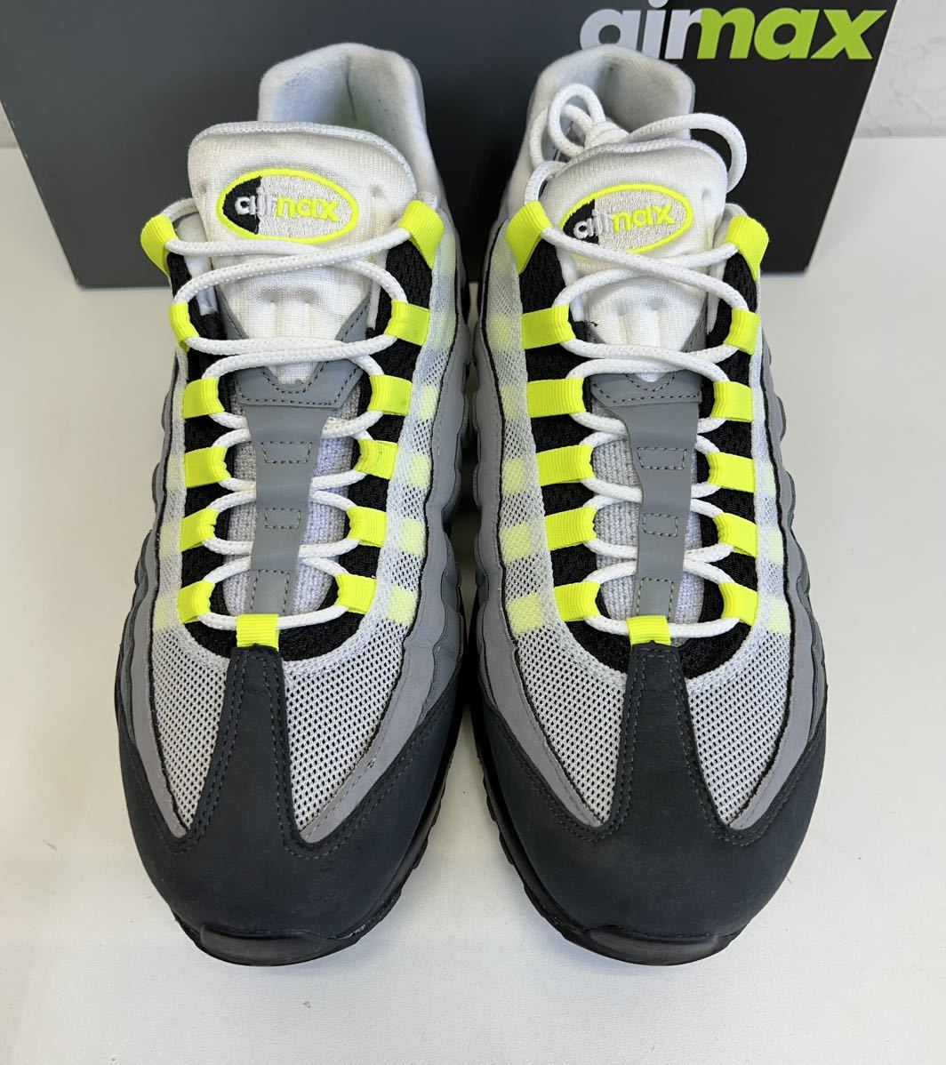 NIKE AIR MAX 95 OG NEON YELLOW 2020 CT1689-001 size 10.5 箱 黒タグ付 ナイキ エアマックス ネオンイエロー スニーカー イエローグラデ