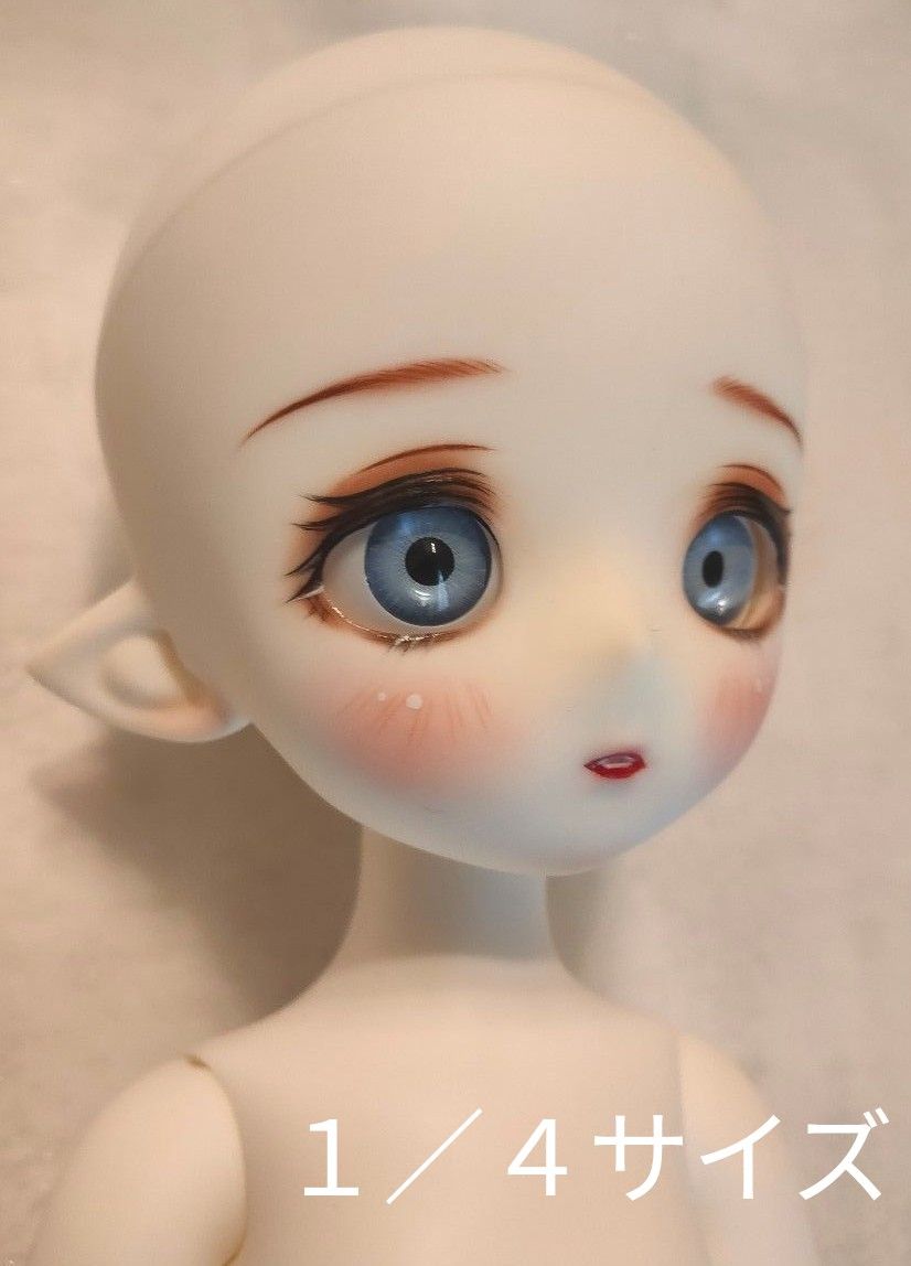 お取り寄せ】 1/4サイズ 男の子ドール メイク済み カスタムアイシー