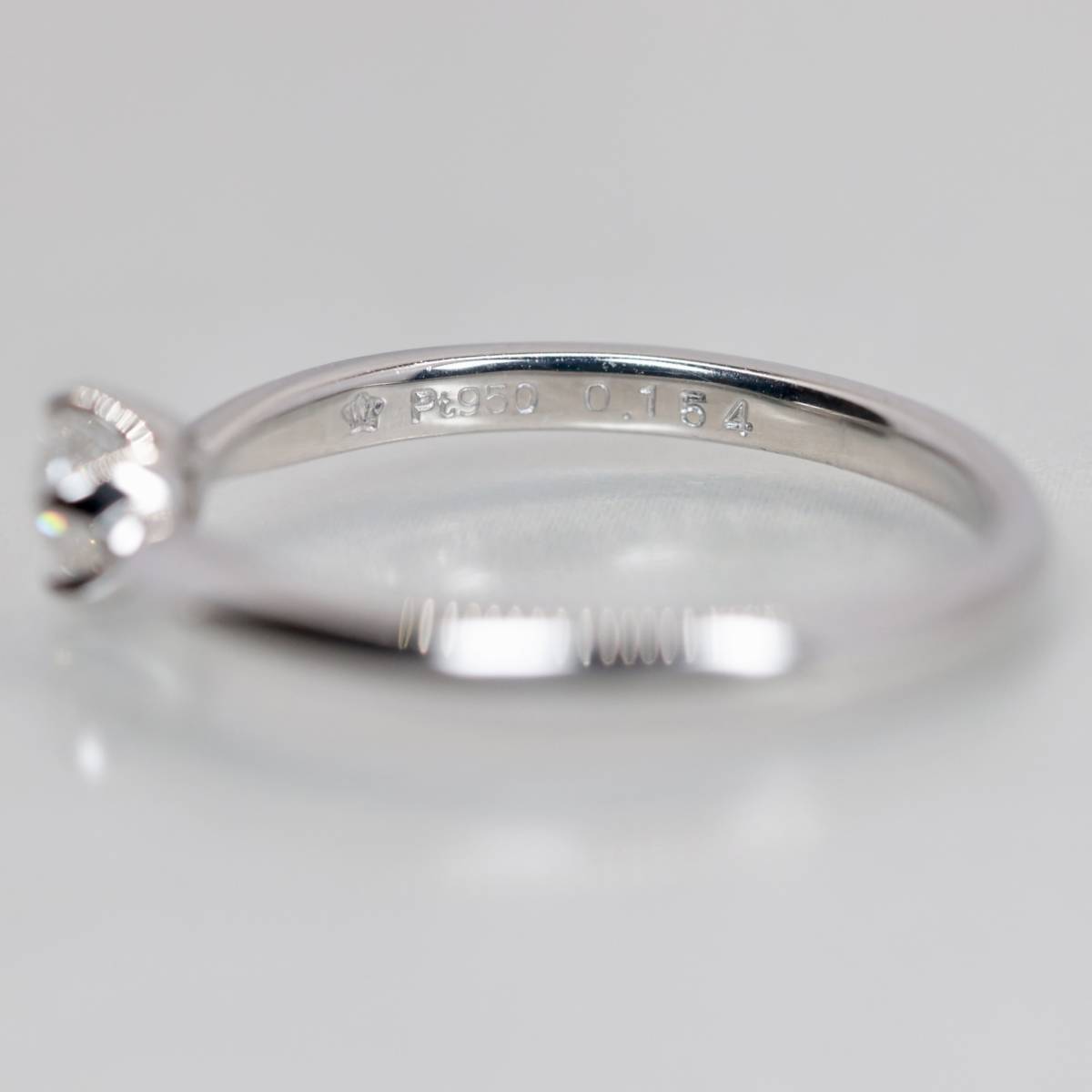 最大15%OFFクーポン PT950 フェスタリア リング ダイヤモンド 0.154ct