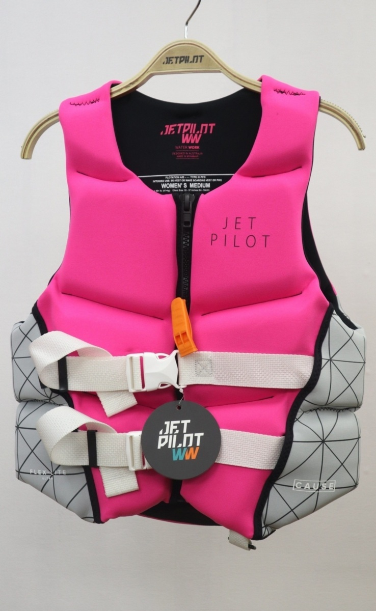うのにもお得な情報満載！ ネオベスト コーズ サイズ１０/M JA2２207 JETPILOT ジェットパイロット 予備検査合格実績型 送料無料 レディース ピンク 救命器具