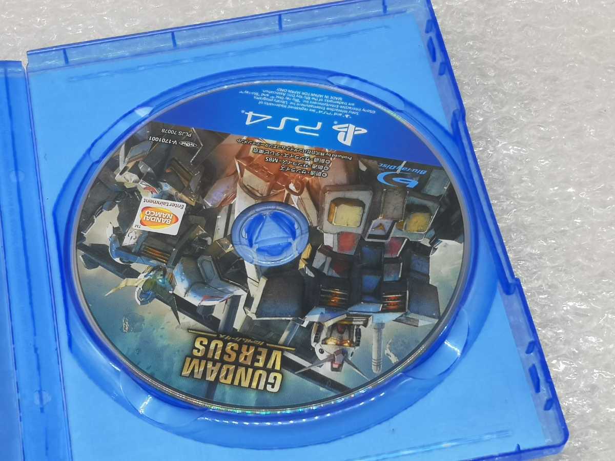 PS4 ガンダムバーサス ゲームソフト 中古 送料無料！_画像4
