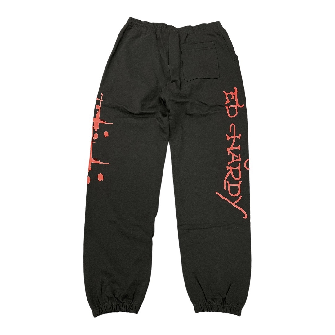 新品 CVTVLIST Ed Hardy コラボ ロゴ プリント スウェットパンツ カタリスト エドハーディー 210111EH09 2