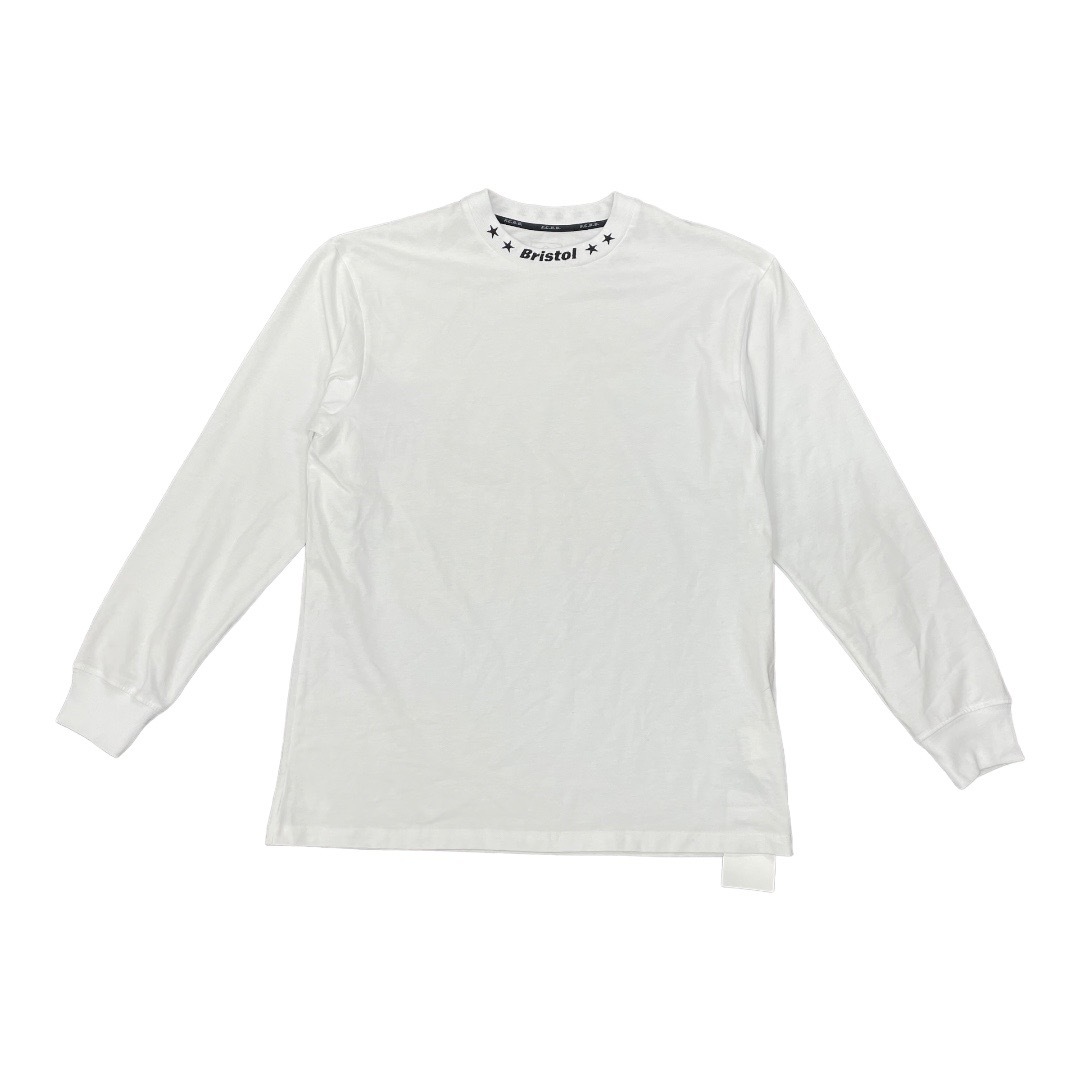 定価12100円 新品 ○ F.C.Real Bristol 22AW L/S RIBBED EMBROIDERED