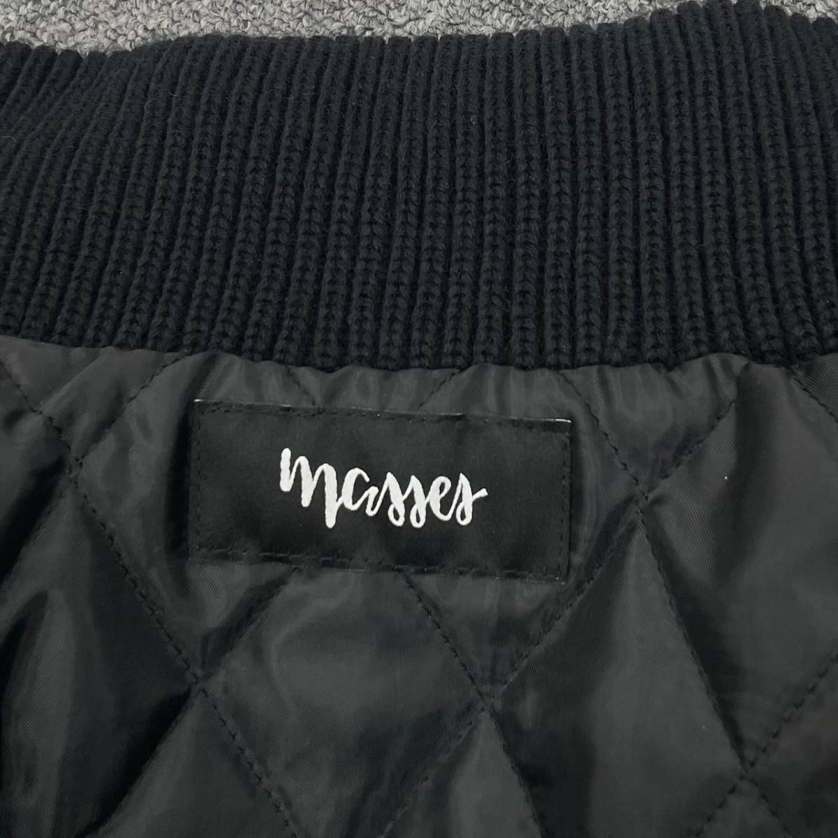 ヤフオク! - 定価86350円 新品 MASSES 21AW MELTON ZIP JKT