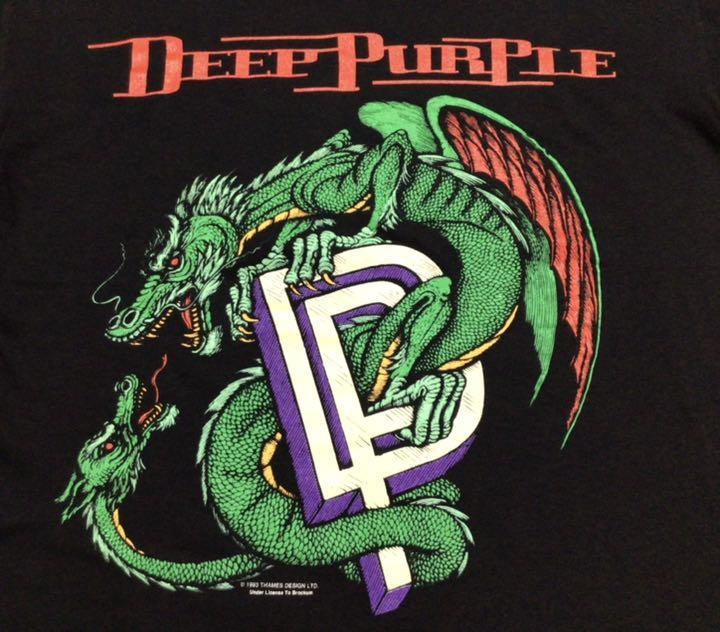 ☆1993年ディープパープル ツアーTシャツ(L)ヴィンテージ コレクション