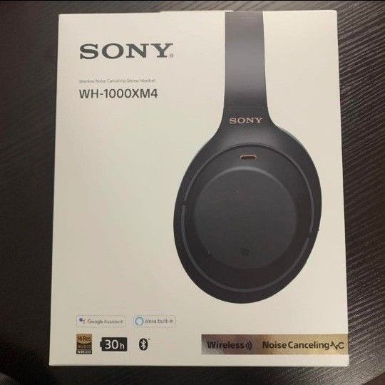 ワイヤレスヘッドホン WH-1000XM4 ブラック SONY ソニー ノイズ