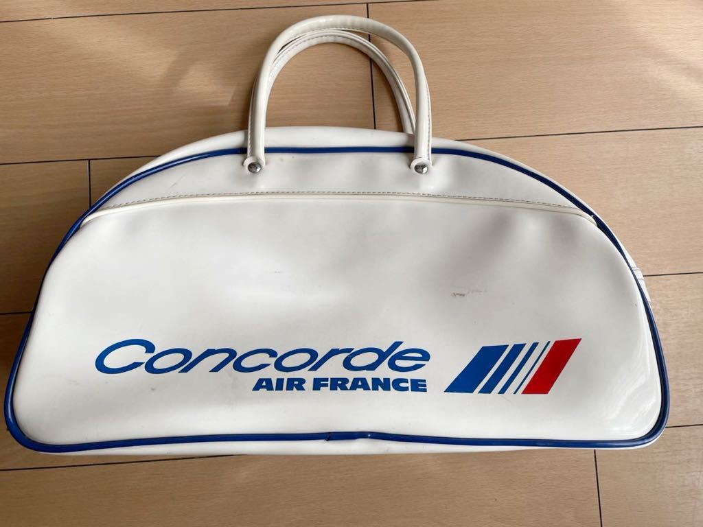 70s Vintage * Air France * Boston bag * rare design *AIR FRANCE* Eara in * Vintage * Beatles * or sis*moz*UK