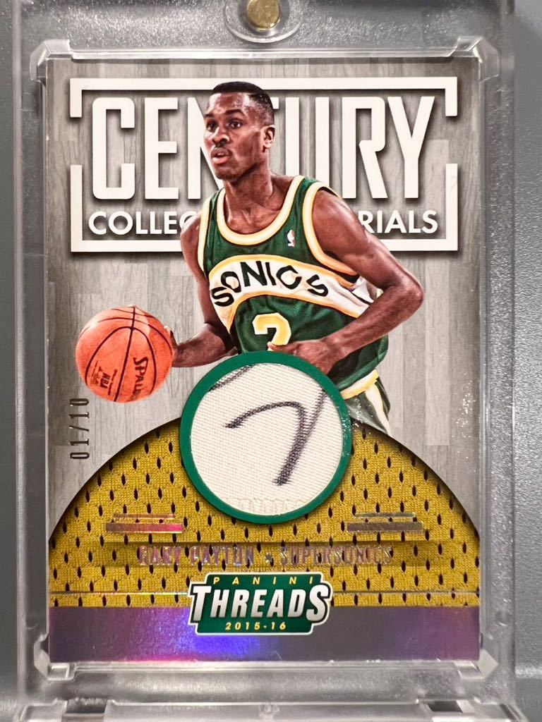 魅力的な価格 NBA ゲイリー・ペイトン Payton Gary Panini 15 Patch Auto 超絶レア01/10枚限定 実使用 バスケ 守備王 パッチ ユニフォーム Supersonics その他 魅力的な価格 NBA ゲイリー・ペイトン Payton Gary Panini 15 Patch Auto 超絶レア01/10枚限定 実使用 バスケ 守備王 パッチ ユニフォーム Supersonics その他