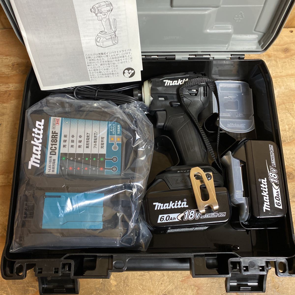 makita マキタ 18Vインパクトドライバ TD172DRGX B 未使用品