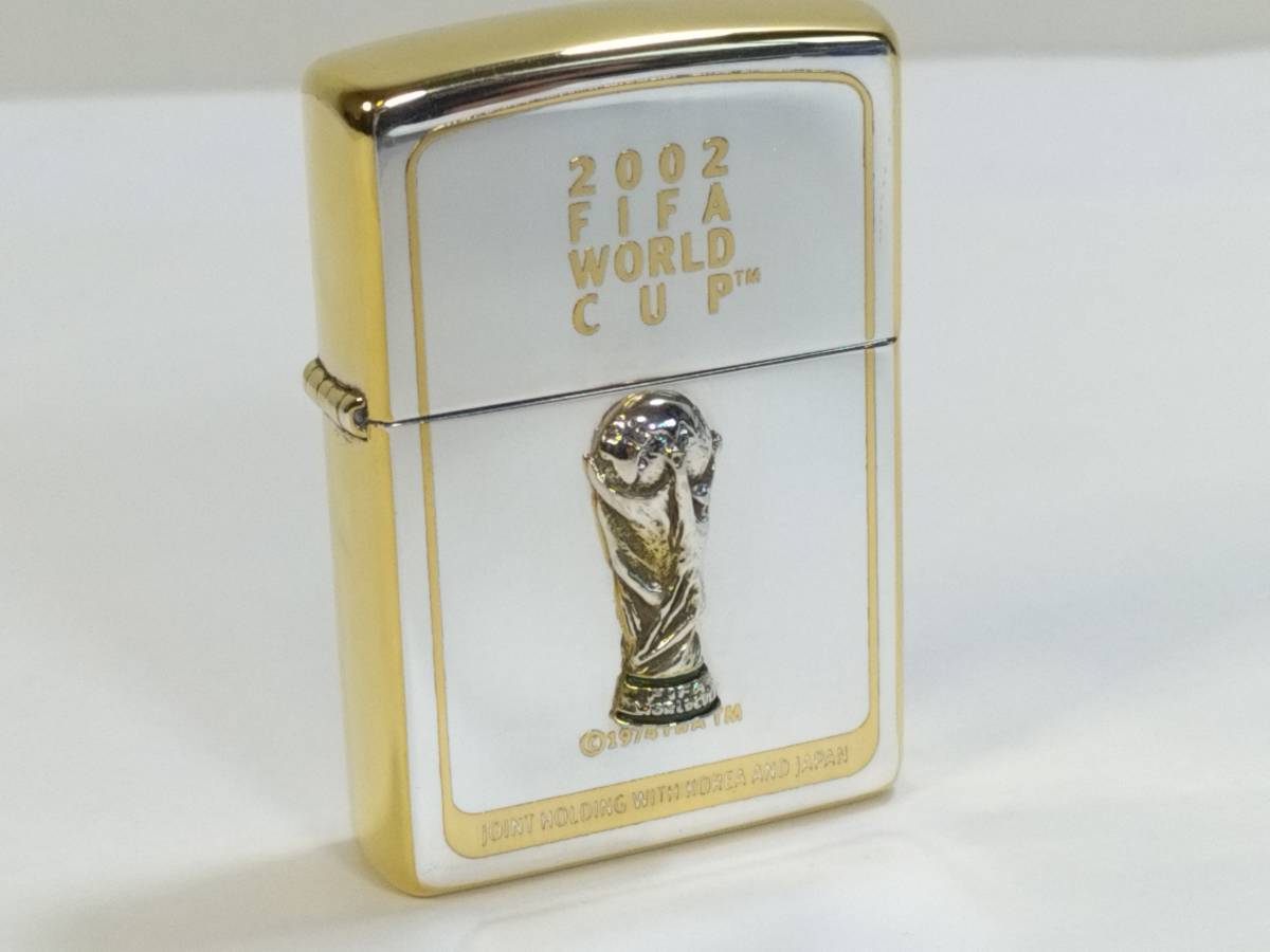 [ pack free ] rare rare superior article ZIPPO/ Zippo -FIFA WORLD CUP/ day . World Cup history fee victory country 2002 year made [f1056]