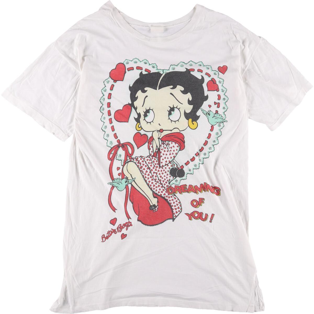 超歓迎された 80～90年代 BETTY BOOP ベティブープ オーバーサイズ