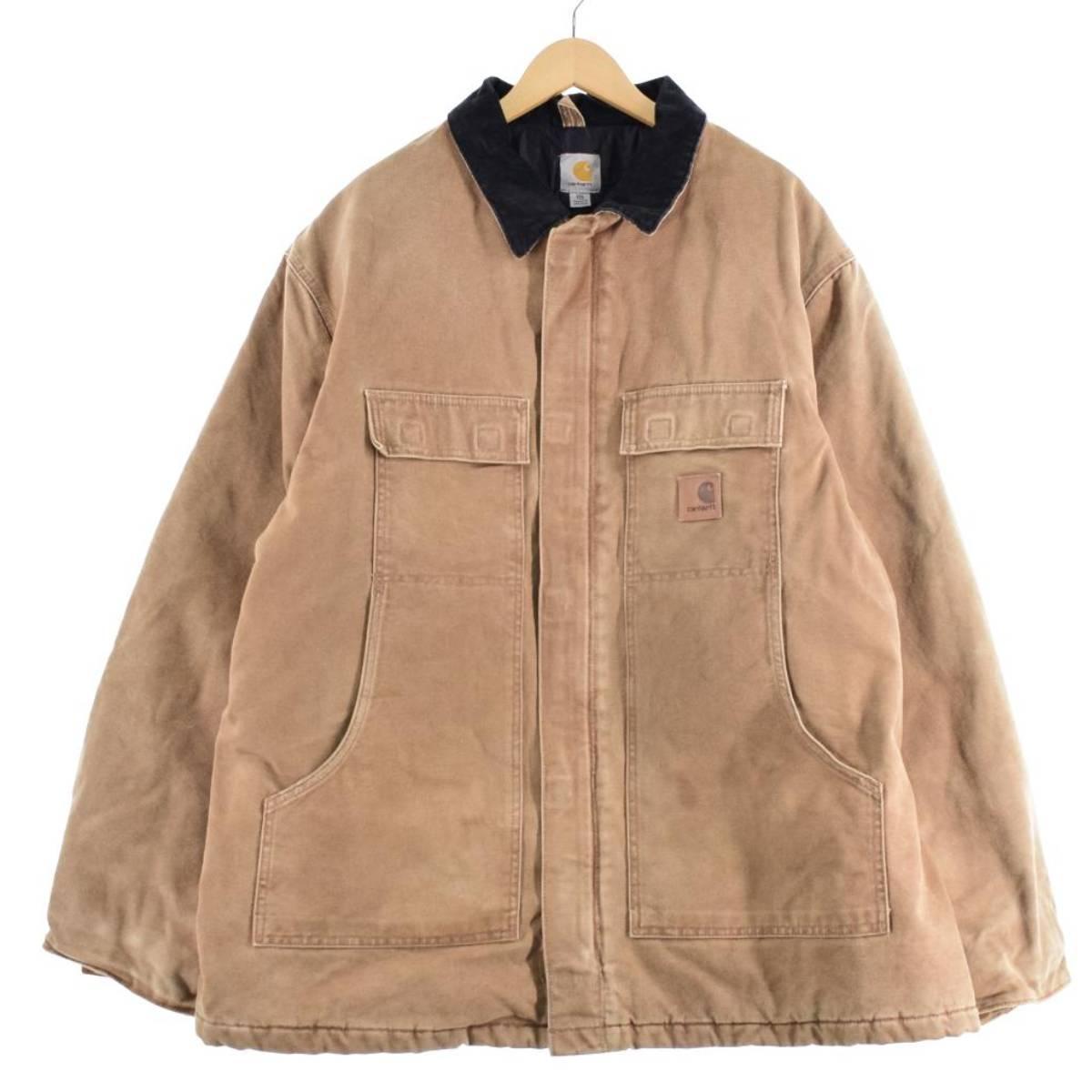 極美品」Carhartt カバーオール ジャケット コーデュロイ-