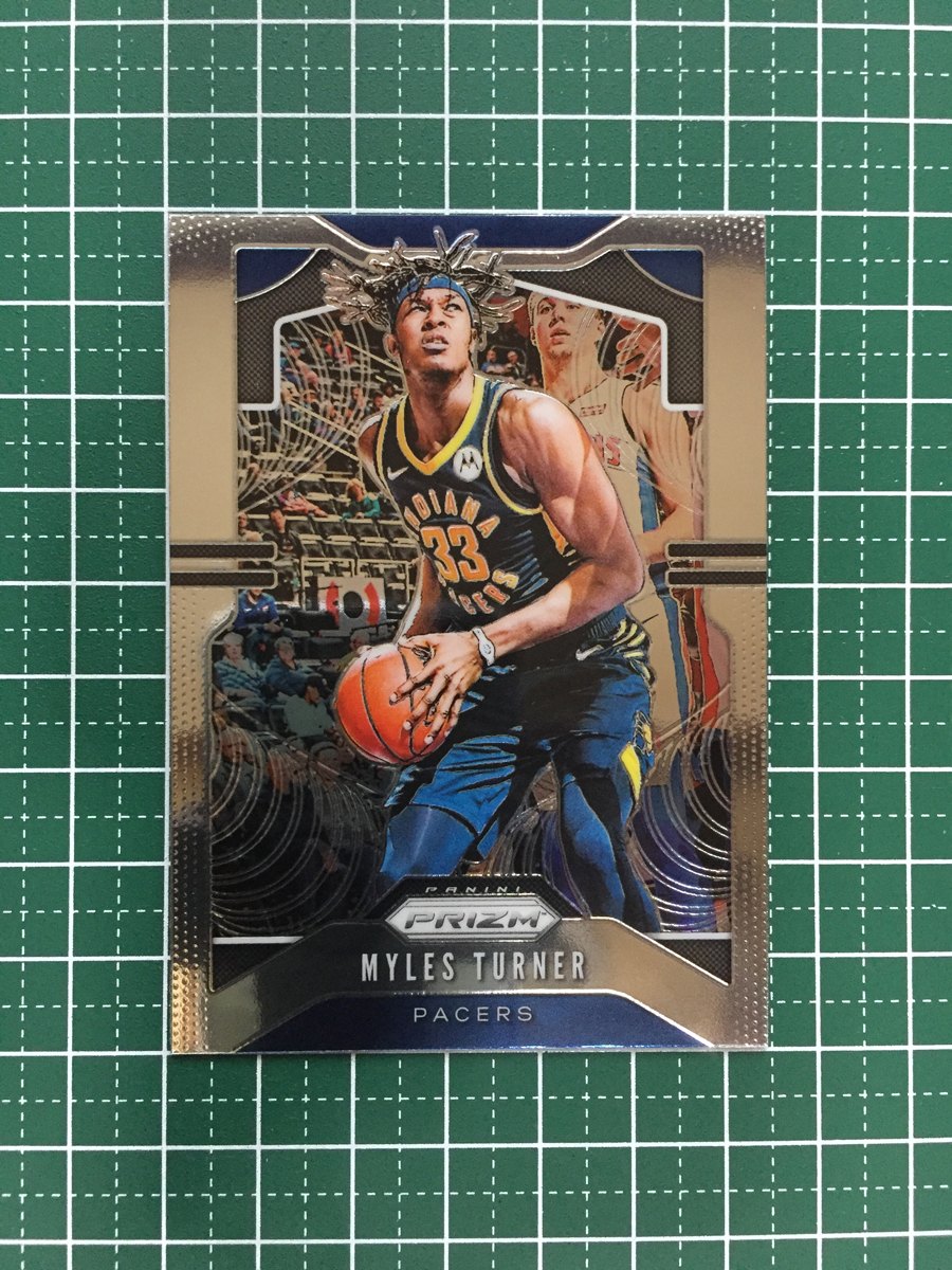 ★PANINI NBA 2019-20 PRIZM #216 MYLES TURNER［INDIANA PACERS］ベースカード 2020★_画像1