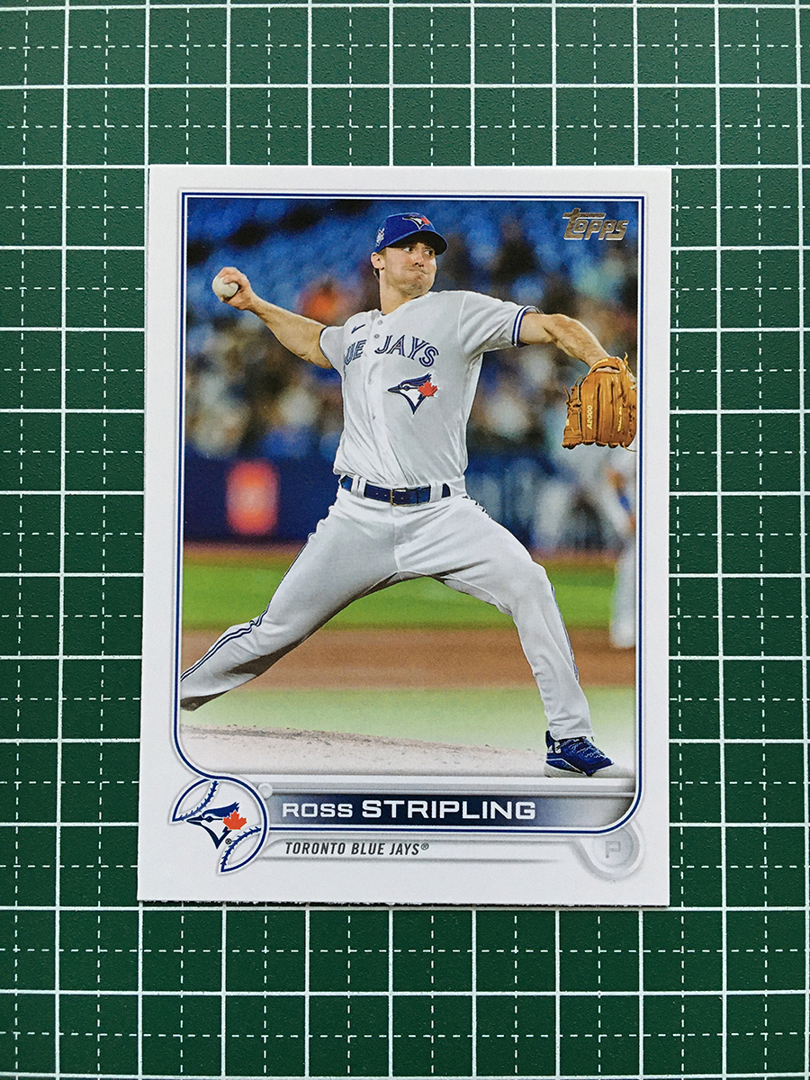 ★TOPPS MLB 2022 UPDATE #US148 ROSS STRIPLING［TORONTO BLUE JAYS］ベースカード「BASE」★_画像1