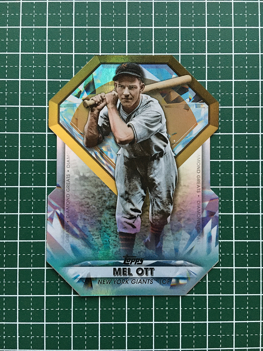 ★TOPPS MLB 2022 UPDATE #DGDC-65 MEL OTT［NEW YORK GIANTS］インサートカード「DIAMOND GREATS DIE-CUTS」★_画像1