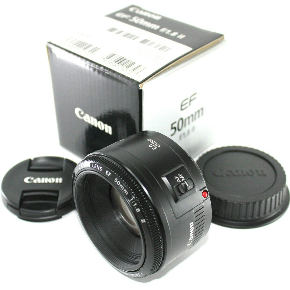 箱付き Canon EF 50mm F1 8 Ⅱ 単焦点レンズ 明るく撮影｜Yahoo!フリマ