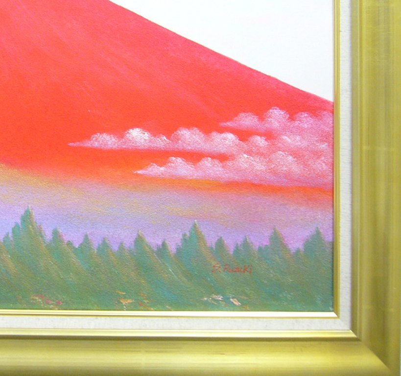 耐熱 二層 足あとぐらす (M) ジークレー複製画 赤富士 - 通販