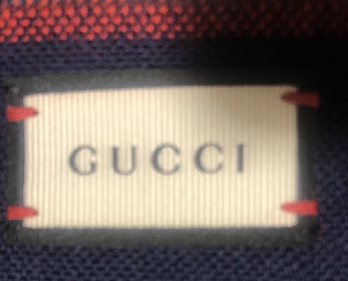 品質満点!小物新品 未使用 即決 グッチ Gucci 本物 スカーフ ストール マフラー オレンジ ネイビー 赤 紺 loved ロゴ イタリア製