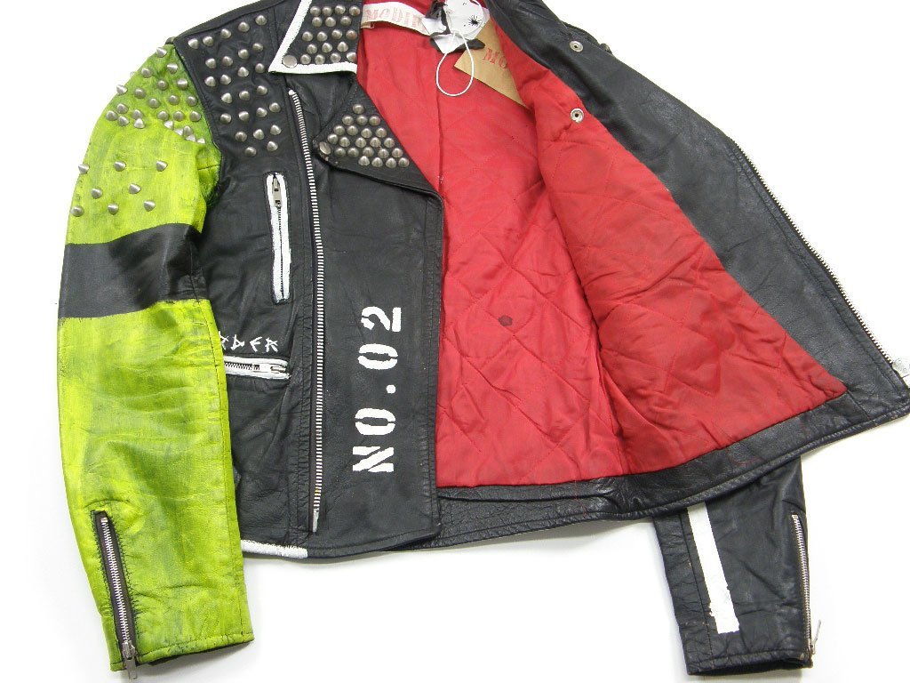 新品 ミハラヤスヒロ モディファイド 【W レザー ライダース