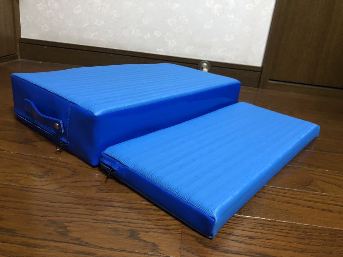 座布団 むじゃく工房 畳 オーダーメイド クッション ブルー 座布団 むじゃく工房 畳 オーダーメイド クッション ブルー