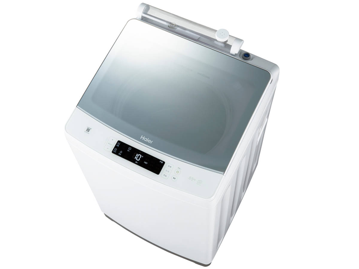 新品☆ハイアール 全自動洗濯機 洗濯8.5kg 洗剤自動投入 送料無料92