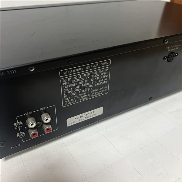 激安正規品 テクニクス カセットデッキTechnics RS-B605 sushitai.com.mx