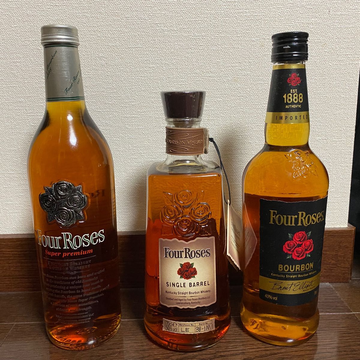 フォアローゼズ 飲み比べ3本セット Yahoo!フリマ（旧）-