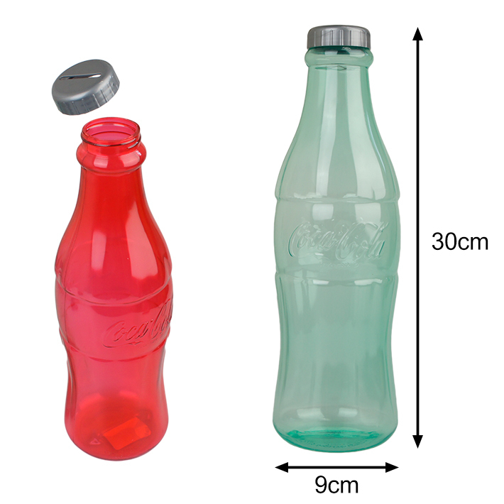注目ショップ コカコーラ ボトル バンク 貯金箱 12インチ Sサイズ