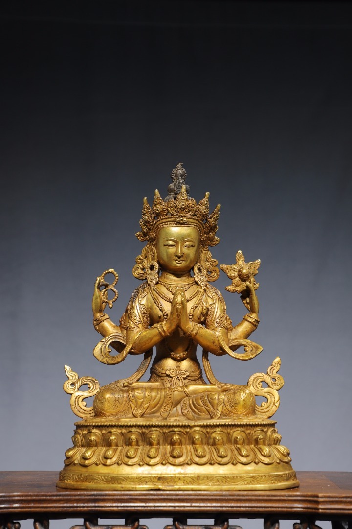 最大80％オフ！ 仏教美術 清代 辰砂座仏像 中国美術 工芸品 - www.trim
