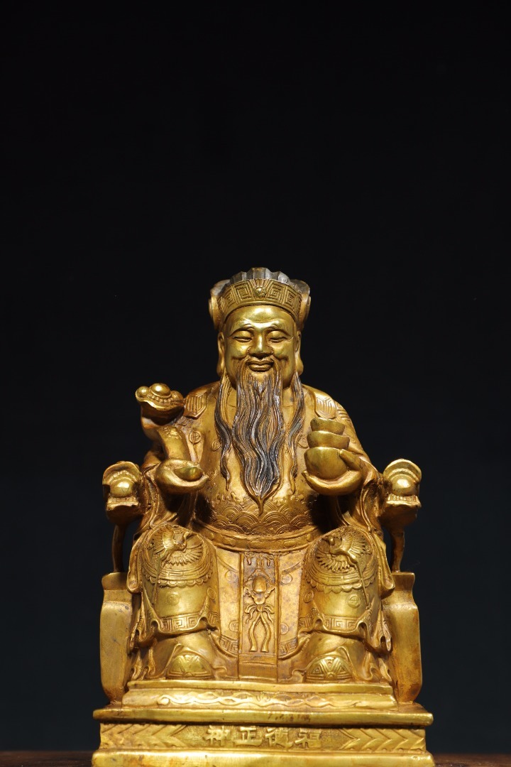 中国 清代 銅胎 手工鏨刻 嵌寶石 チベット仏教 黄財神 仏像 仏教 中国 清代 銅胎 手工鏨刻 嵌寶石 チベット仏教 黄財神 仏像 仏教