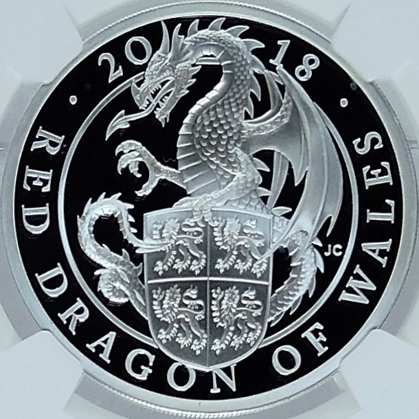 SALE】 2018 Two Dragons 二匹龍 £2銀貨 NGC PF70 FDI ③ abamedyc.com