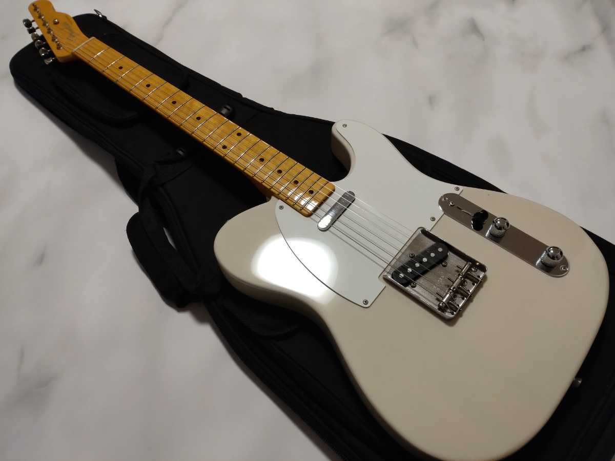 Fender Japan TL52-70TX アッシュボディ シースルーホワイト エレキ