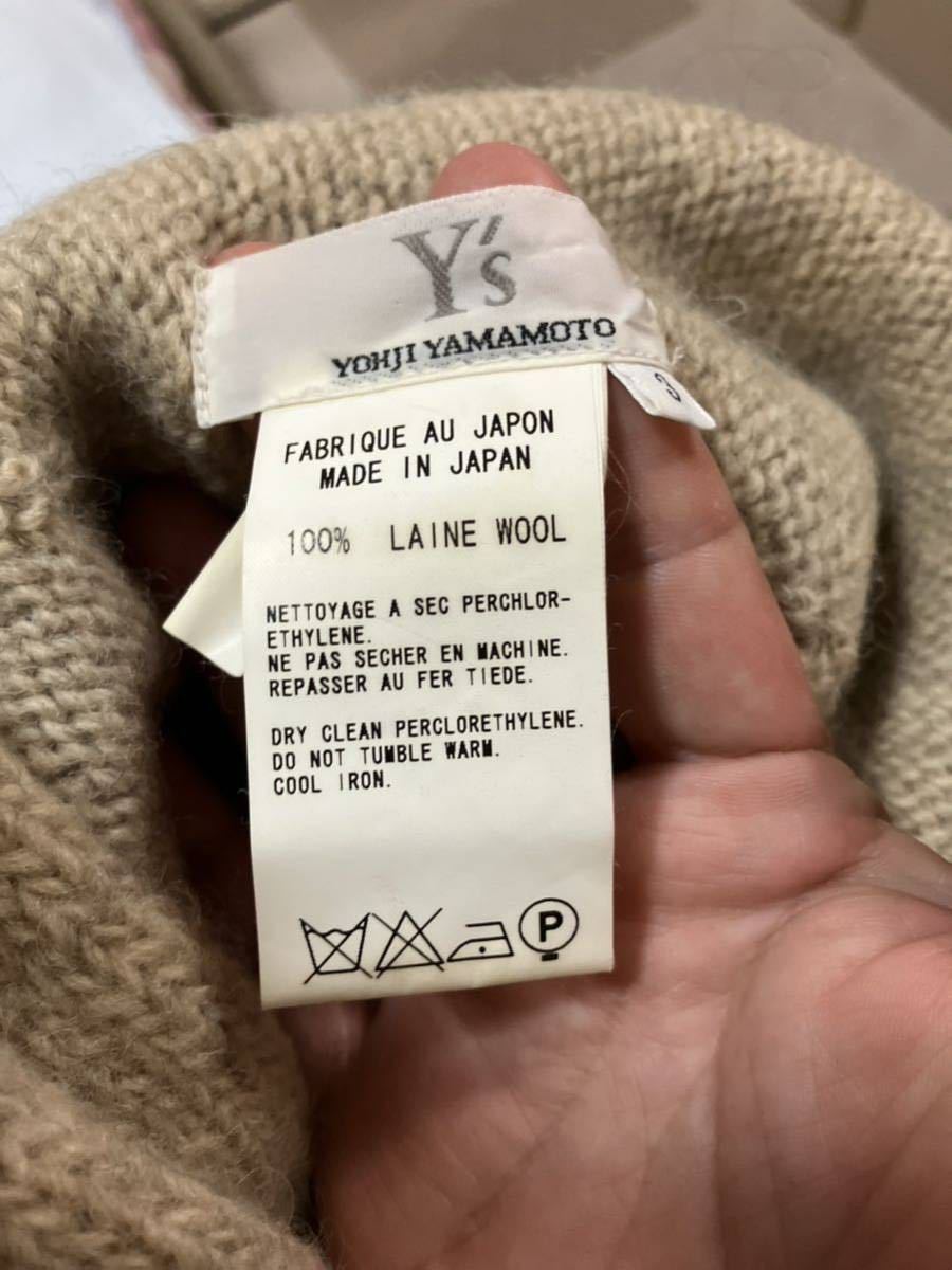 Y's Yhoji Yamamoto ヨージヤマモト　セーター　ポンチョ_画像6